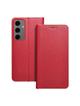 Kabura LUNA Book Gold do SAMSUNG S24 FE czerwony