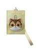 NIMMY portfel na karty BIG EYED PET 2.0 Cat khaki