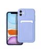 Futerał CARD CASE do IPHONE 11 fioletowy