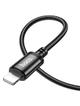 Kabel USB A do Lightning Hoco 2,4A 3 m X91 czarny