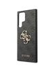 GUESS futerał do SAMSUNG S24 Ultra GUHCS24L4GMGGR (Leather 4G Metal Logo) czarny