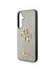GUESS futerał do SAMSUNG S25 GUHCS25SHG4SGD (Fixed Glitter Big 4G) złoty