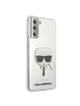 KARL LAGERFELD futerał do SAMSUNG S21 Plus KLHCS21MKTR (Karl's Head) transparentny