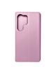 Kabura DUAL POCKET Book do SAMSUNG S25 Ultra jasny różowy