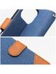 Kabura JEANS Book do IPHONE 17 Air niebieski