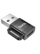 Adapter OTG USB A do USB C Hoco 3A UA31D czarny