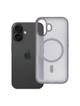 Futerał do iPhone 16 Flexline Mag Cover zgodny z MagSafe szary