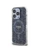 GUESS futerał do IPHONE 15 Pro Max kompatybilny z MagSafe GUHMP15XHGCUSTGK (IML GCUBE) czarny