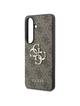 GUESS futerał do SAMSUNG S26 Plus GUHCS26M4GMGBR (4G Big Metal Logo) brązowy