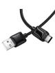 Kabel USB A do USB C Hoco 3A 1,2 m z LCD U146 czarny