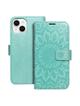 Kabura MEZZO Book do IPHONE 14 mandala zielony