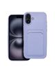 Futerał CARD CASE do IPHONE 16 Plus fioletowy