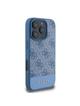 GUESS futerał do IPHONE 16 Pro GUHCP16LG4GLBL (4G PU Bottom Stripe) niebieski