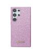 GUESS futerał do SAMSUNG S24 Ultra GUHCS24LHGGSHU (Glitter Script) fioletowy
