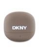 Słuchawki bezprzewodowe douszne TWS DKNY Satiny Finish DKTWST6AEHLW brązowe