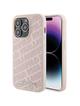 KARL LAGERFELD futerał do IPHONE 15 Pro KLHCP15LPQKPMP (Quilted Pattern) różowy