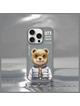 NIMMY futerał COOL&CUTE 2.0 Bear do IPHONE 16 Pro szary