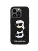 KARL LAGERFELD futerał do IPHONE 15 Pro KLHCP15LSDHKCNK (Silicone KC) czarny