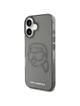 KARL LAGERFELD futerał do IPHONE 16 KLHCP16SHKHDCELK (IML Rhinestones S K Head) czarny