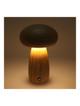 Lampka nocna GRZYBEK Art Deco jasne drewno MTWTHN