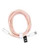 Kabel USB C do USB C PD QC3.0 3A 60W 2 m C263 różowy