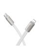 Kabel USB C do Lightning Hoco PD 30W 1 m płaski  X125 biały