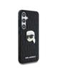 KARL LAGERFELD futerał do SAMSUNG S25 KLHCS25SPGKLKIPK (PU Monogram K. Head Pin) czarny