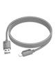 Kabel USB A do Lightning Hoco 2,4A 1 m X113 szary