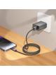 Kabel USB A do Lightning Hoco 2,4A z wyświetlaczem 1 m X112 czarny