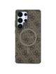 GUESS futerał do SAMSUNG S25 Ultra GUHMS25LG4GFRW (Magnetic PU 4G Ring Classic Logo) brązowy