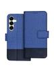 Kabura GOMMA Book do SAMSUNG S25 niebieski