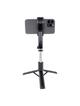 Uchwyt selfie z pilotem bezprzewodowym tripod SSTR-13 czarny