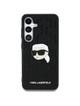 KARL LAGERFELD futerał do SAMSUNG S25 KLHCS25SPGKLKIPK (PU Monogram K. Head Pin) czarny
