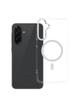 Futerał FRAME CLEAR HYBRID MAG COVER kompatybilny z MagSafe do SAMSUNG A16 transparentny