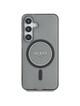 GUESS futerał do SAMSUNG S25 GUHMS25SHFGEREK (Magnetic IML Glitter Circle) czarny