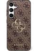 GUESS futerał do SAMSUNG S25 FE GUHCS25FE4GMGBR (PU Leather 4G Metal Logo) brązowy