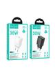 Ładowarka sieciowa do telefonu Hoco USB C QC PD 30W N62 czarna