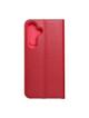 Kabura LUNA Book Gold do SAMSUNG S25 czerwony