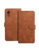 Kabura TENDER Book do SAMSUNG XCover 7 brązowy
