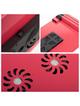 Podstawka pod laptop uniwersalna regulowana + chłodzenie YL-803 czerwona