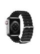 DUX DUCIS pasek OCEAN WAVE silikonowy do Apple Watch 38 / 40 / 41 mm czarny