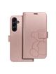 Kabura MEZZO Book do SAMSUNG A55 5G teddy bear złoty róż