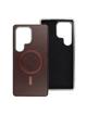Futerał GENTLEMAN MAG COVER kompatybilny z MagSafe do SAMSUNG S25 ULTRA brązowy