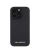 KARL LAGERFELD futerał do IPHONE 15 Pro Max KLHCP15XPQKPMK (Quilted Pattern) czarny