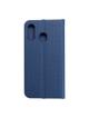 Kabura LUNA Book Carbon do SAMSUNG A40 niebieski