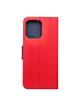 Kabura FANCY Book do MOTOROLA MOTO G75 czerwono granatowy