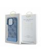 GUESS futerał do IPHONE 16 Pro GUHCP16LG4GLBL (4G PU Bottom Stripe) niebieski