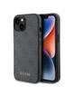 GUESS futerał do IPHONE 15 GUHCP15SG4GFGR (4G Metal Logo) szary