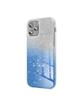 Futerał SHINING do IPHONE 11 Pro transparentny niebieski