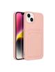 Futerał CARD CASE do IPHONE 14 Plus różowy